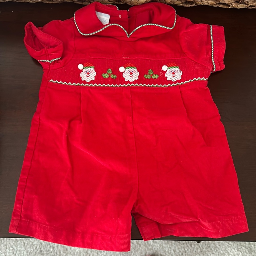 Santa smocked